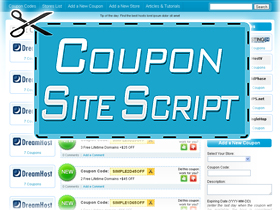 Coupon Site Script